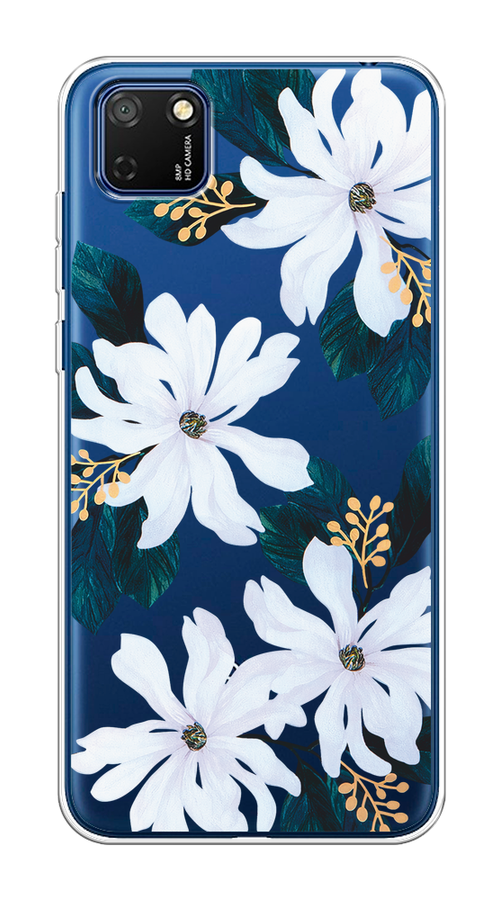 

Чехол на Honor 9S, Huawei Y5p "Delilah Flower", Зеленый;белый, 6103750-1