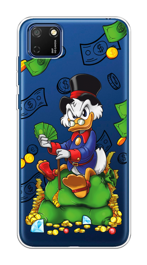 

Чехол на Honor 9S, Huawei Y5p "Scrooge Richness", Черный;синий;зеленый, 6103750-1