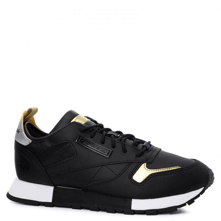 фото Кроссовки женские reebok cl lthr ree:dux черные 35 eu