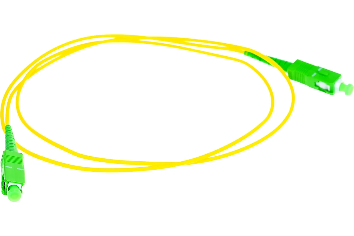 

Патч-корд Nikomax SC - SC 1м (NMF-PC1S2C2-SCA-SCA-001) желтый