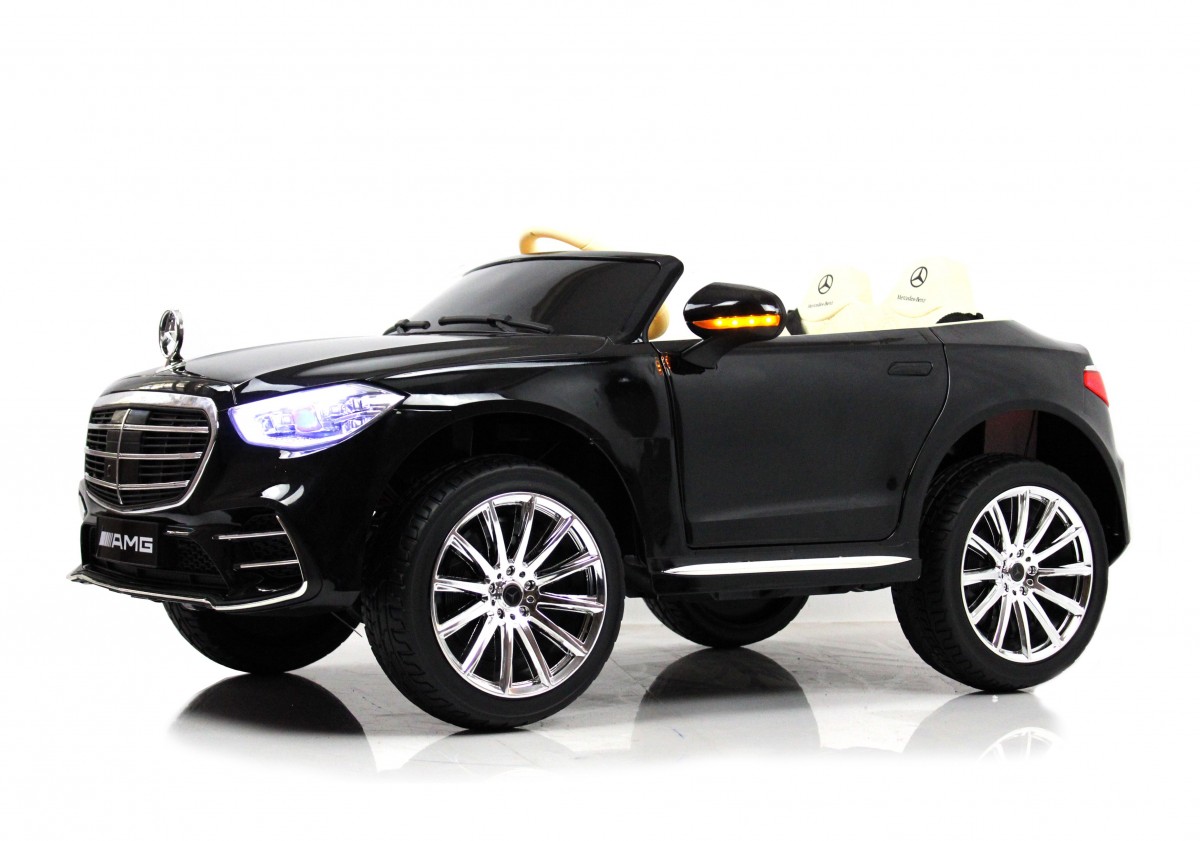 

RiverToys Детский электромобиль М333БХ черный глянец