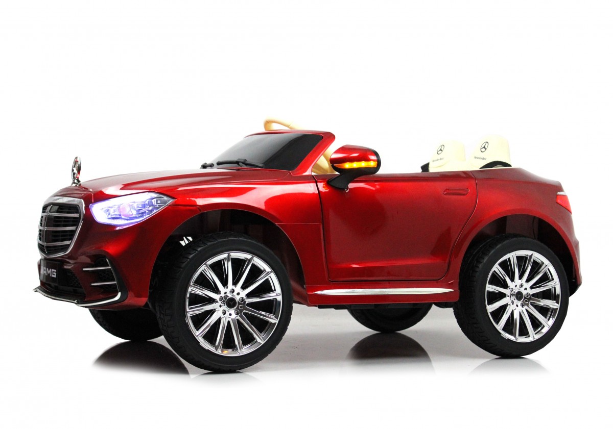 

RiverToys Детский электромобиль М333БХ красный глянец