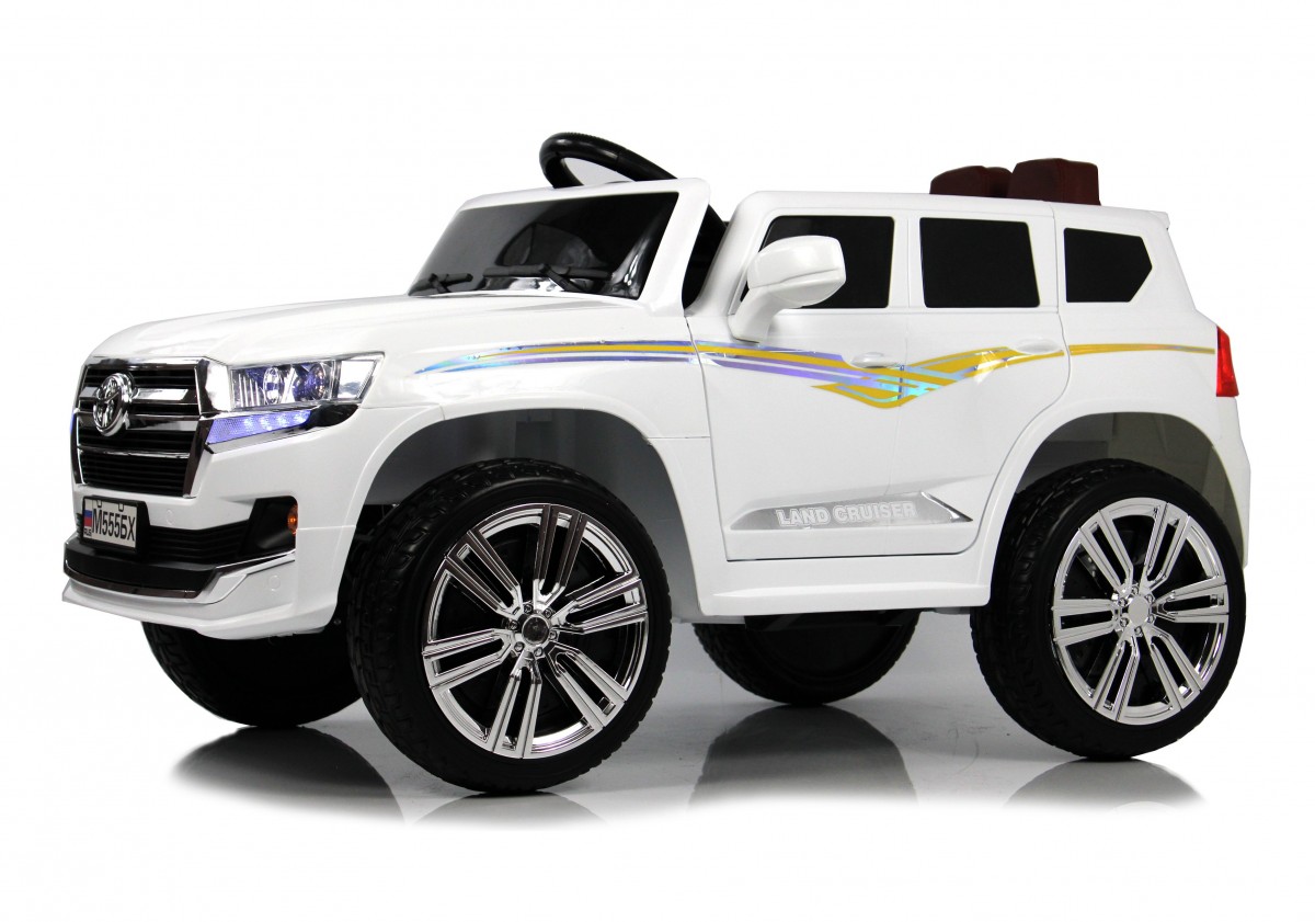 

RiverToys Детский электромобиль М555БХ белый