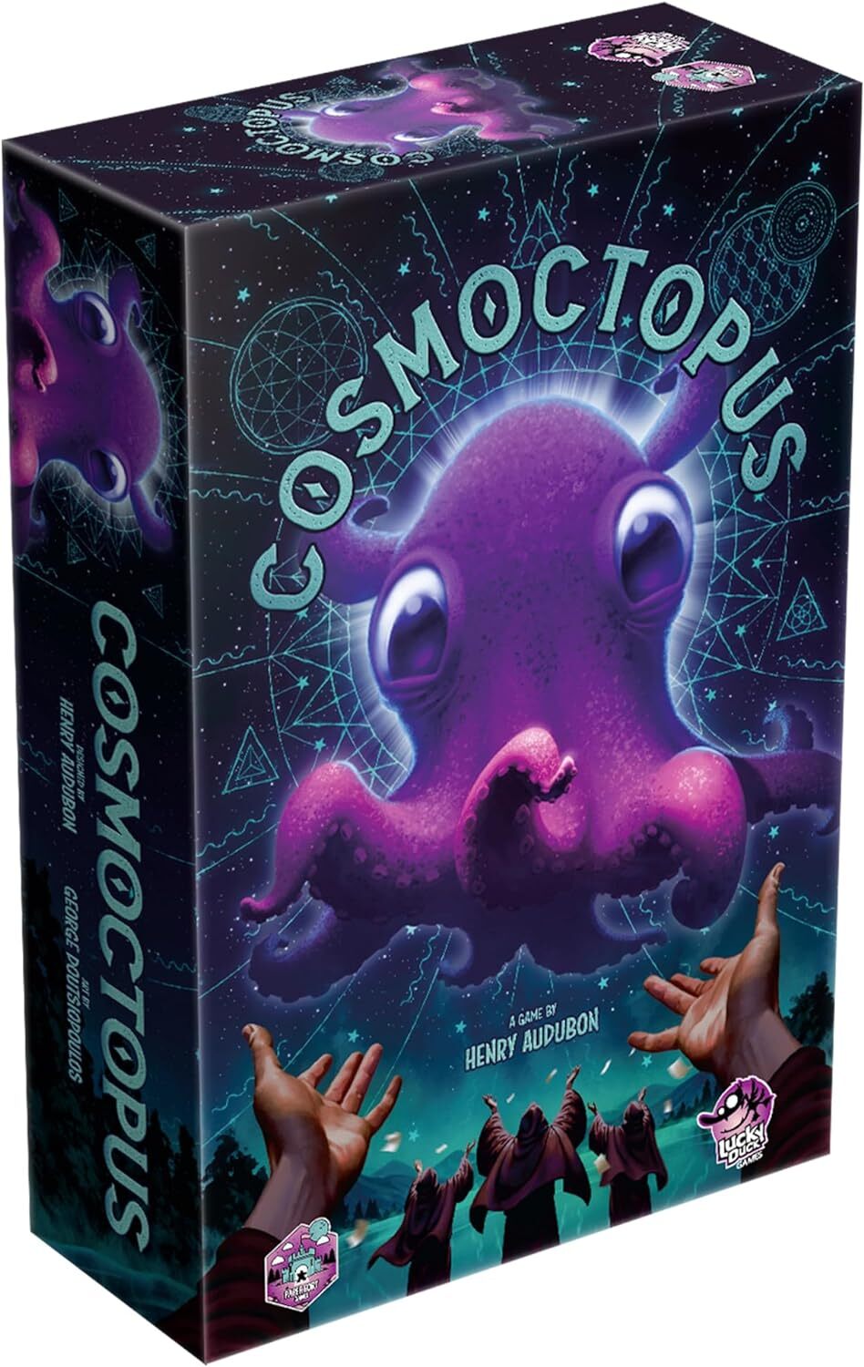 Настольная игра Lucky Duck Games LKY CSM-R01-EN Cosmoctopus на английском языке dans un mois dans un an через месяц через год на французском языке