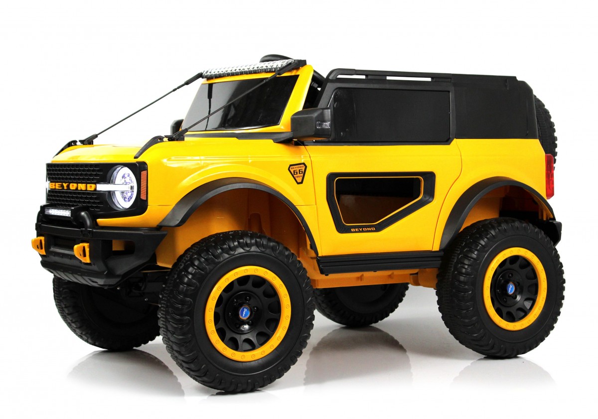 

RiverToys Детский электромобиль K999AM желтый