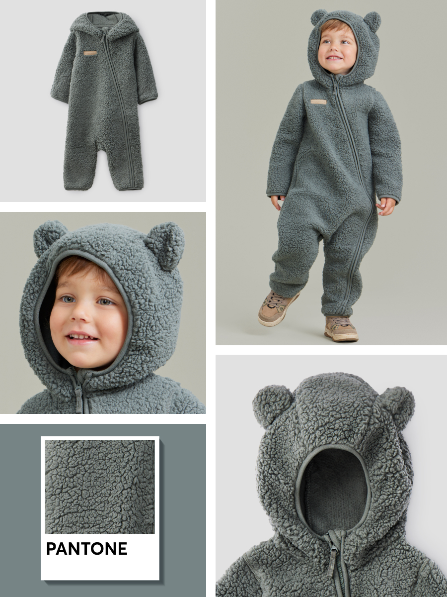 

Комбинезон детский Happy Baby 89054, dark green, 56, Зеленый, 89054