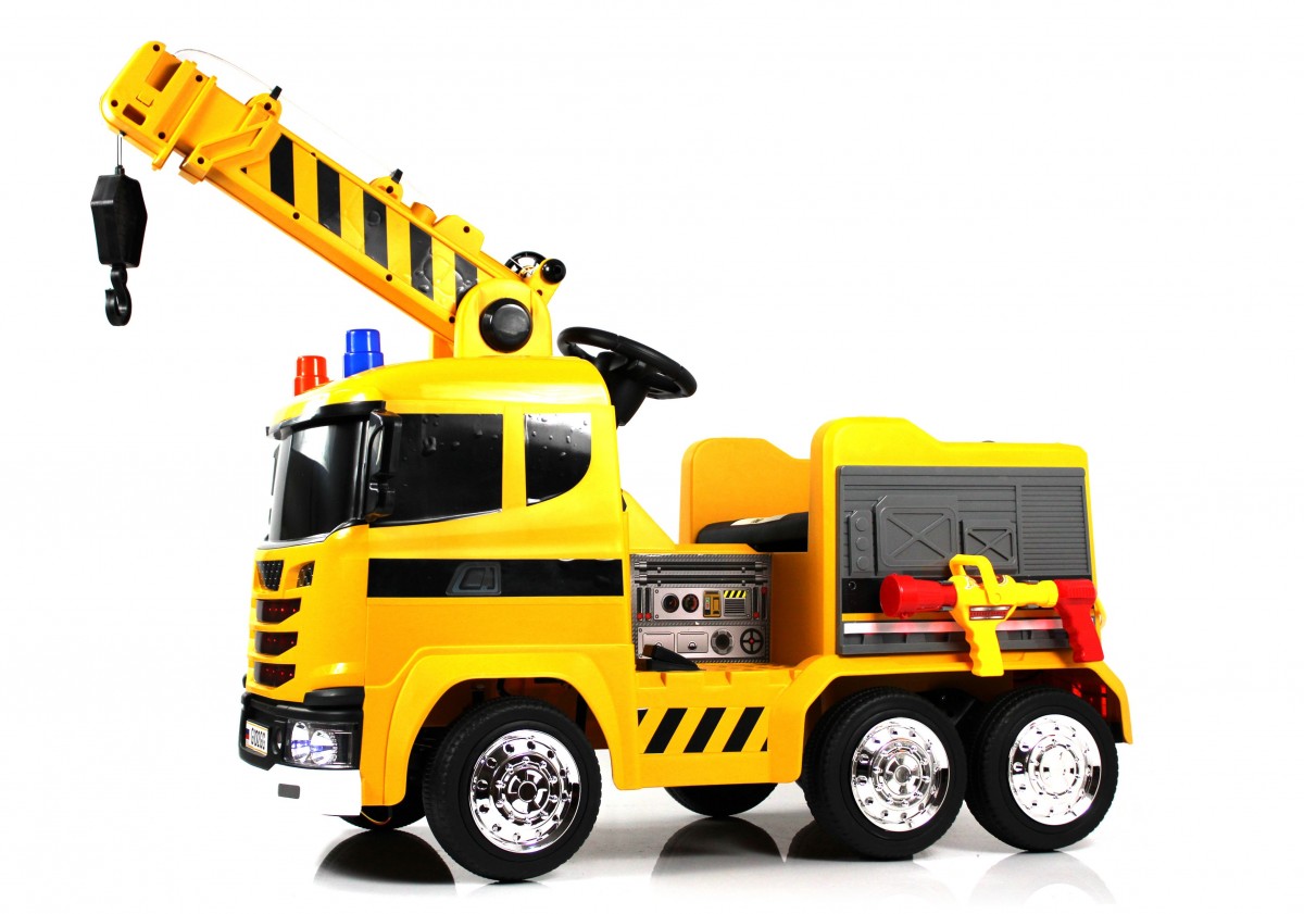 

RiverToys Детский электромобиль G002GG желтый