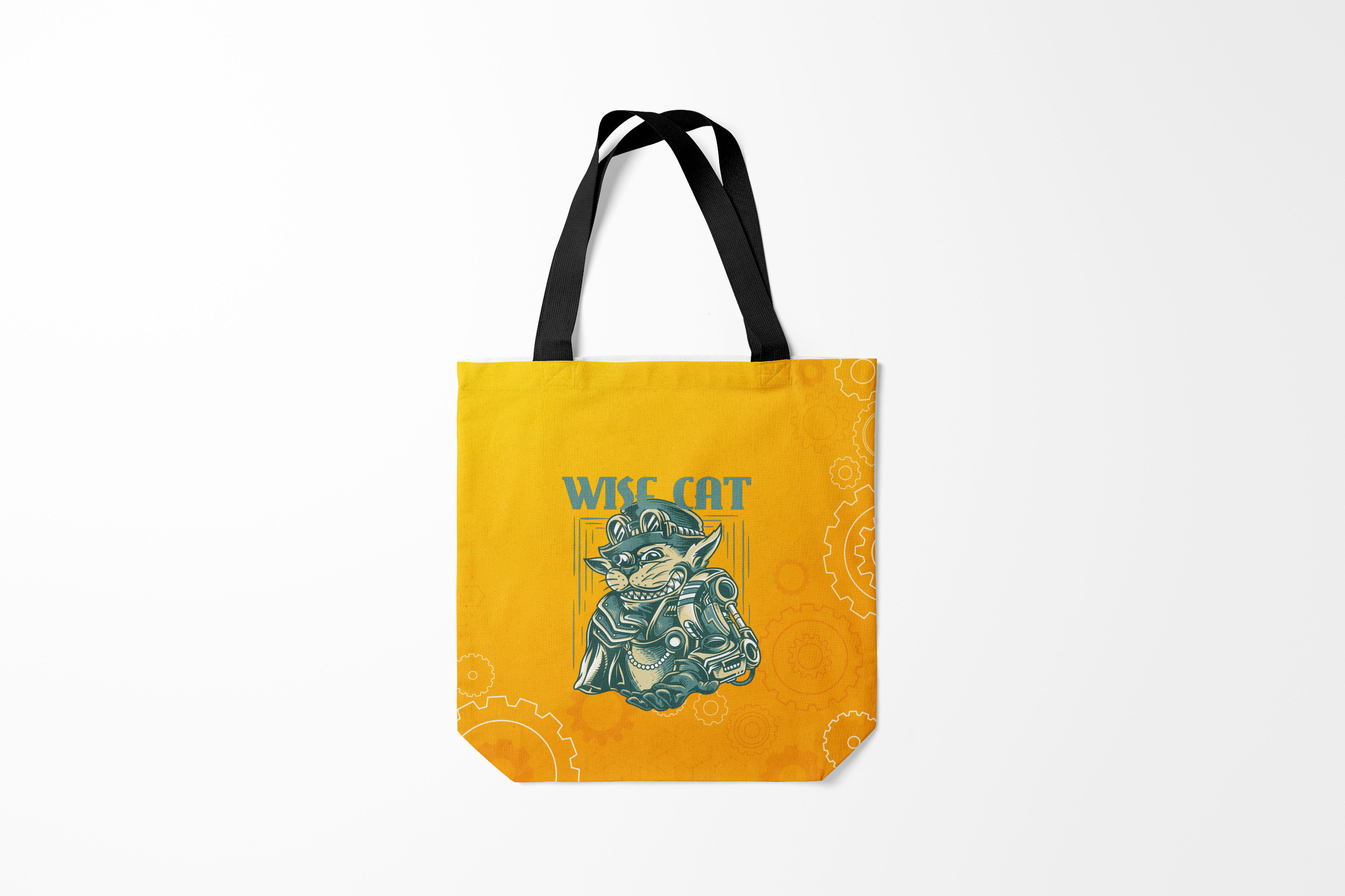 

Сумка шoппер унисекс Burnettie Стимпанк Wise cat, разноцветный, Стимпанк Wise cat