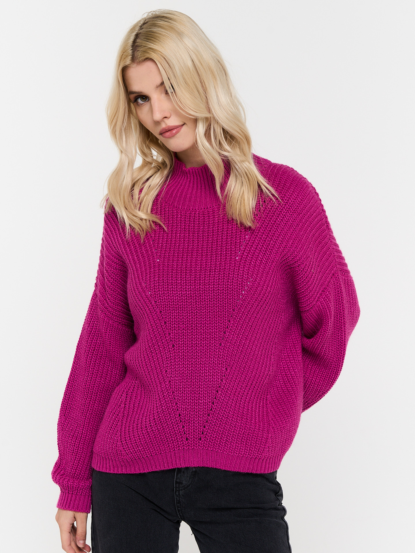 

Джемпер женский BE YOU 7222-40101 розовый 48 RU, 7222-40101