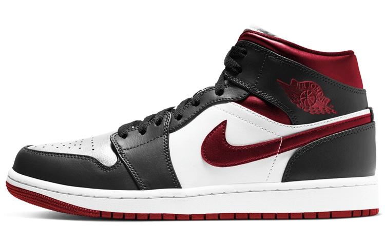 

Кеды унисекс Jordan Air Jordan 1 mid metallic red разноцветные 44 EU, Разноцветный, Air Jordan 1 mid metallic red