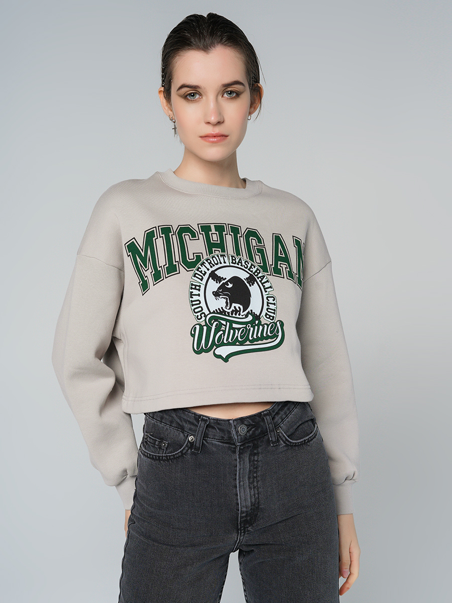 

Свитшот женский ТВОЕ 87211 серый XL, 87211