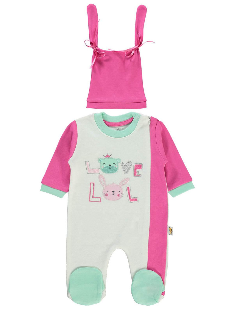 

Комбинезон Mini Damla 080434794Y21-1 фуксия 3-6 мес (доставка из-за рубежа), 080434794Y21-1