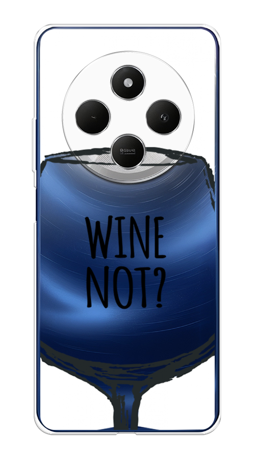 

Чехол на Xiaomi Redmi 14C/Poco C75 4G "Wine not white", Белый, 322950-1