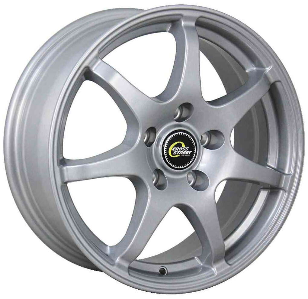 

Колесный диск литой CROSS STREET CR-15 5,5x14 4*100 ET35 d67,1 серебристый (9320293)