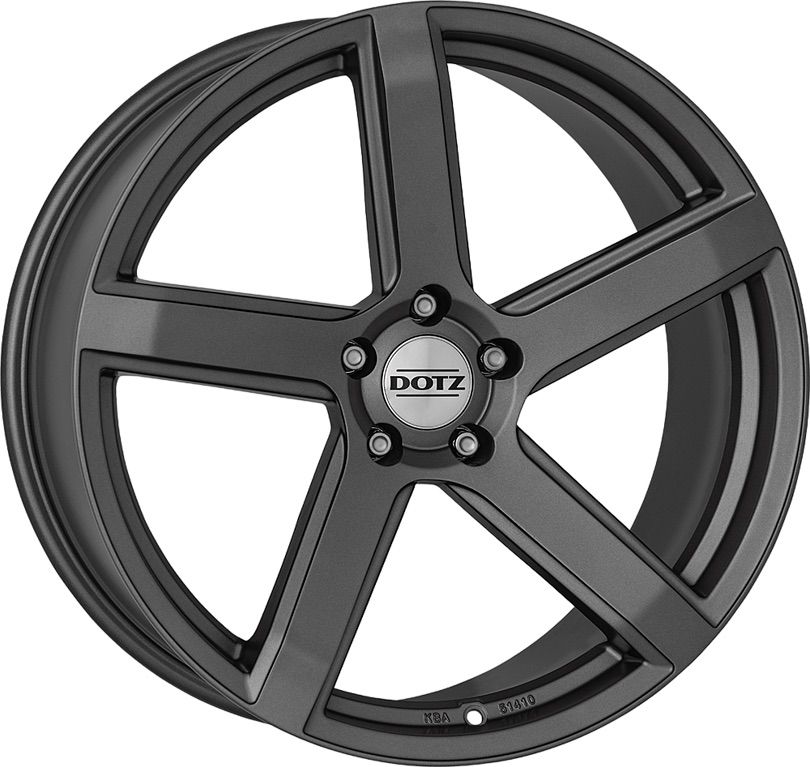 

Колесный диск литой DOTZ CP5 8,5x19 5*112 ET45 d70,1 Графитовый матовый (OCP9L8GA45), Графит