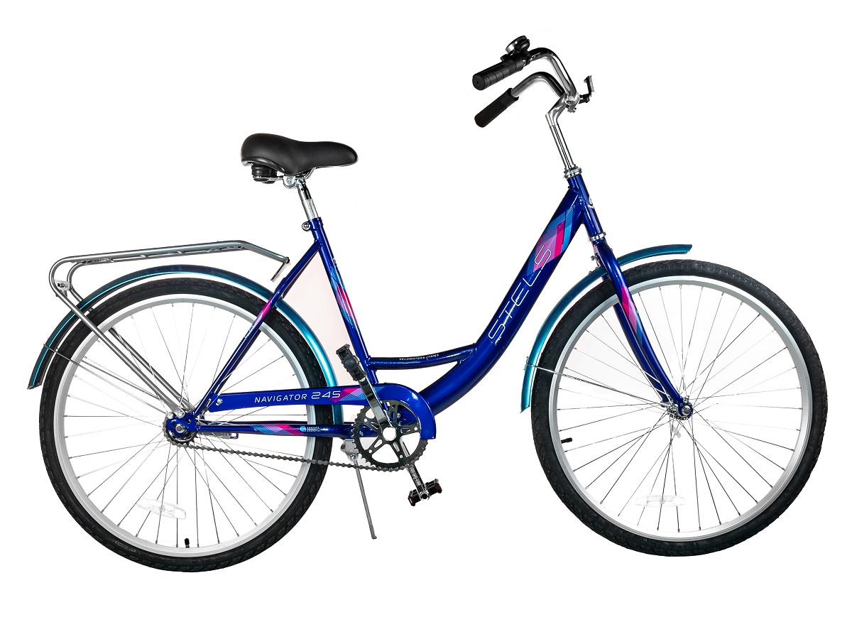 Велосипед дорожный женский Stels Navigator 26 245 Z010 рама 19 2023 года синий 1276800₽
