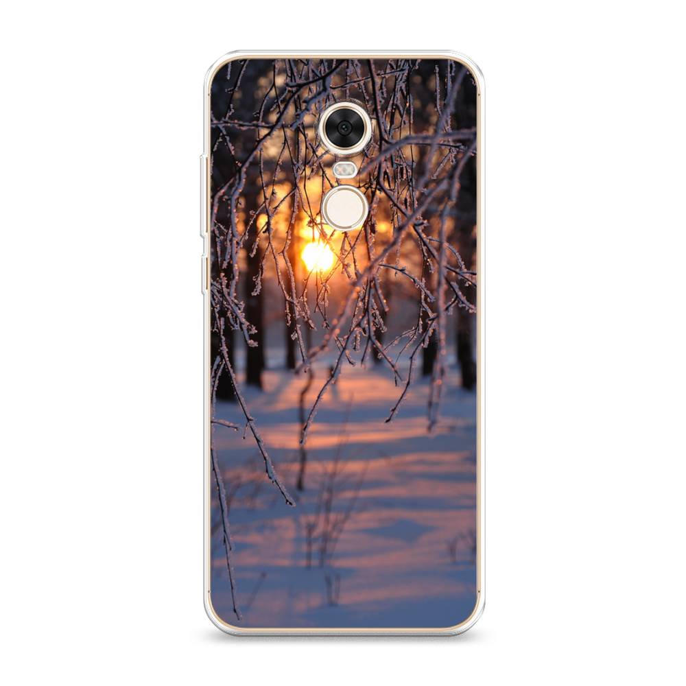 

Чехол на Xiaomi Redmi 5 Plus "Зима 7", Оранжевый;розовый;черный, 33150-2