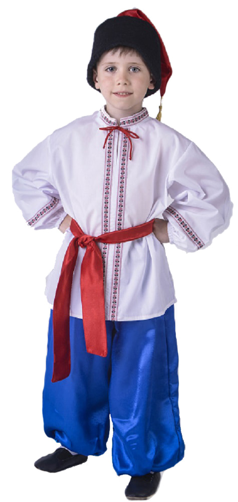 Купить Vi91108-2, Костюм карнавальный Вини Украинский для мальчика детский р.116 см,
