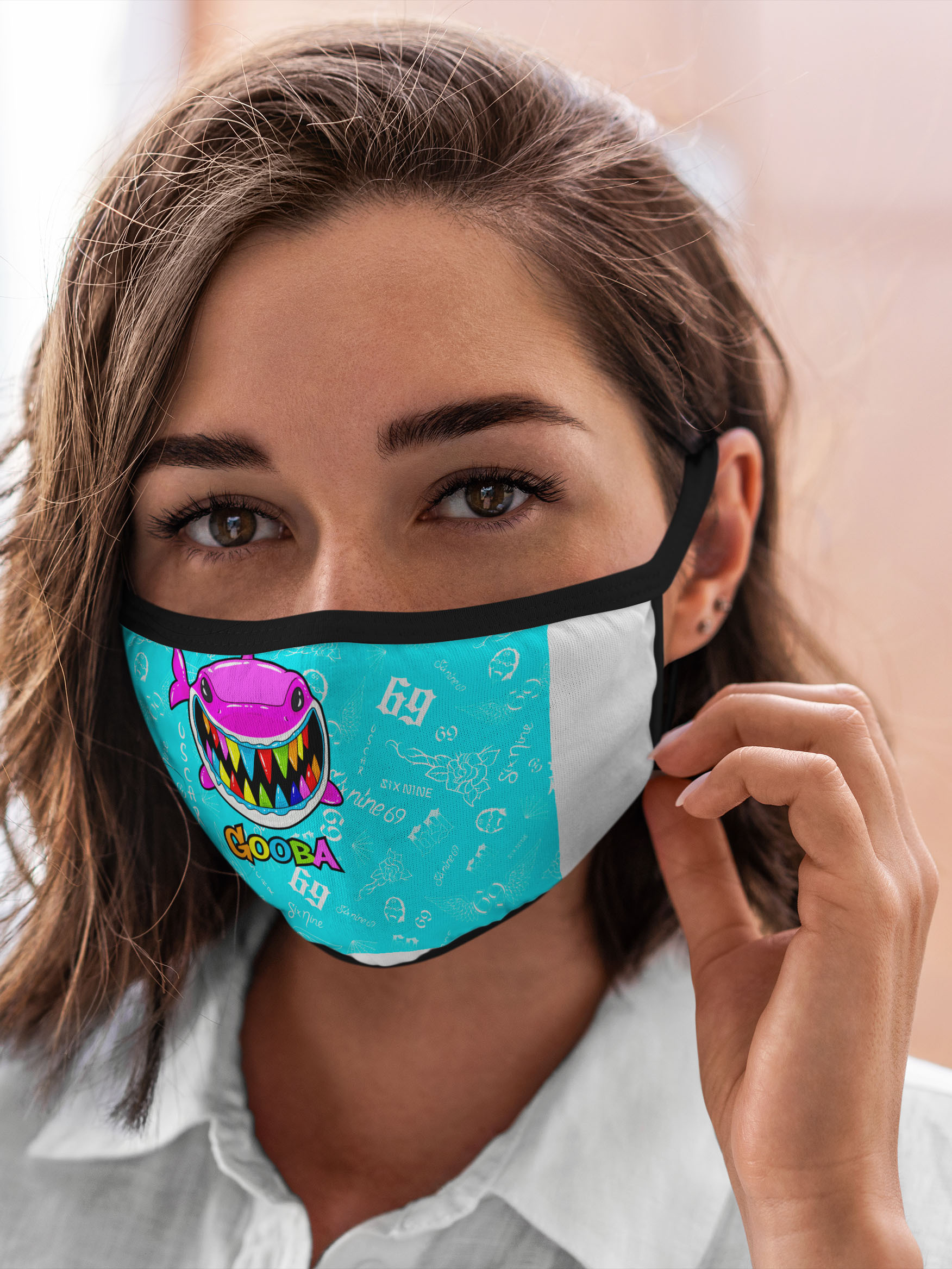 

Многоразовая маска унисекс Burnettie 6Ix9Ine Gooba, 6Ix9Ine Gooba