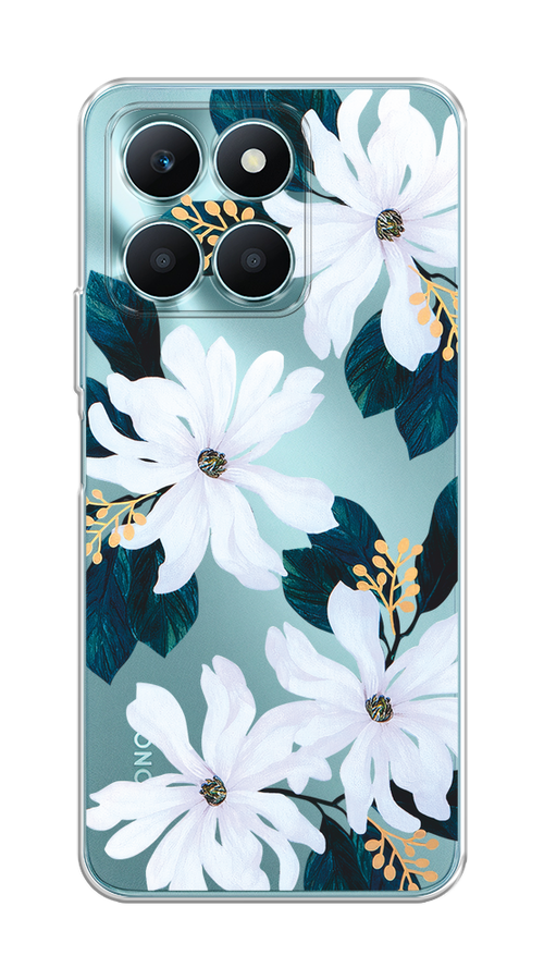 

Чехол на Honor X6A "Delilah Flower", Зеленый;белый, 6122050-1