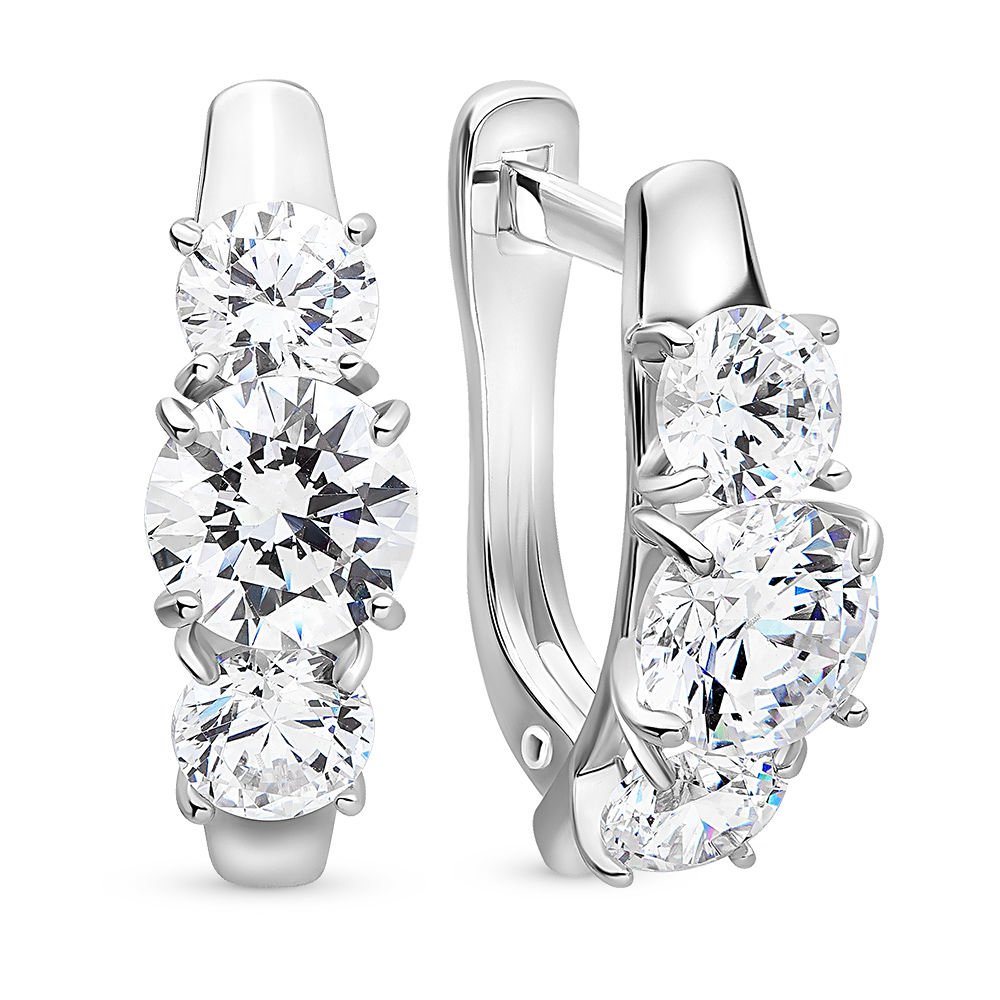 

Серьги из серебра 585Gold 702005913, Swarovski, 702005913