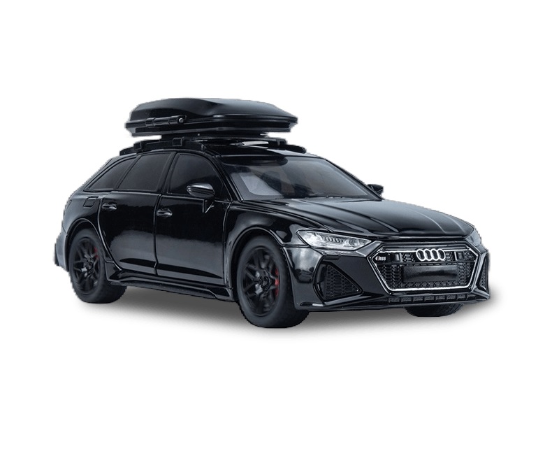 Коллекционная модель Che Zhi Audi RS6 Travel Multi Function 1:24 CZ148A черный