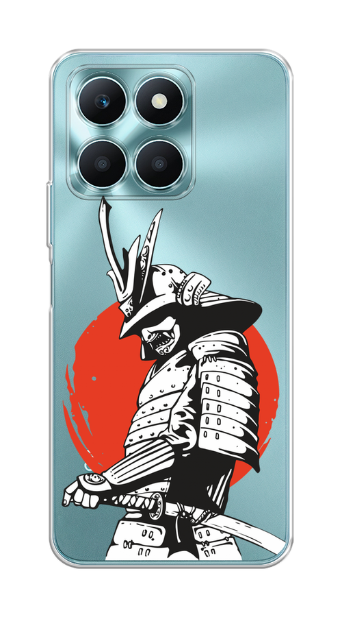 

Чехол на Honor X6A "Самурай с катаной", Черный;красный;белый, 6122050-1