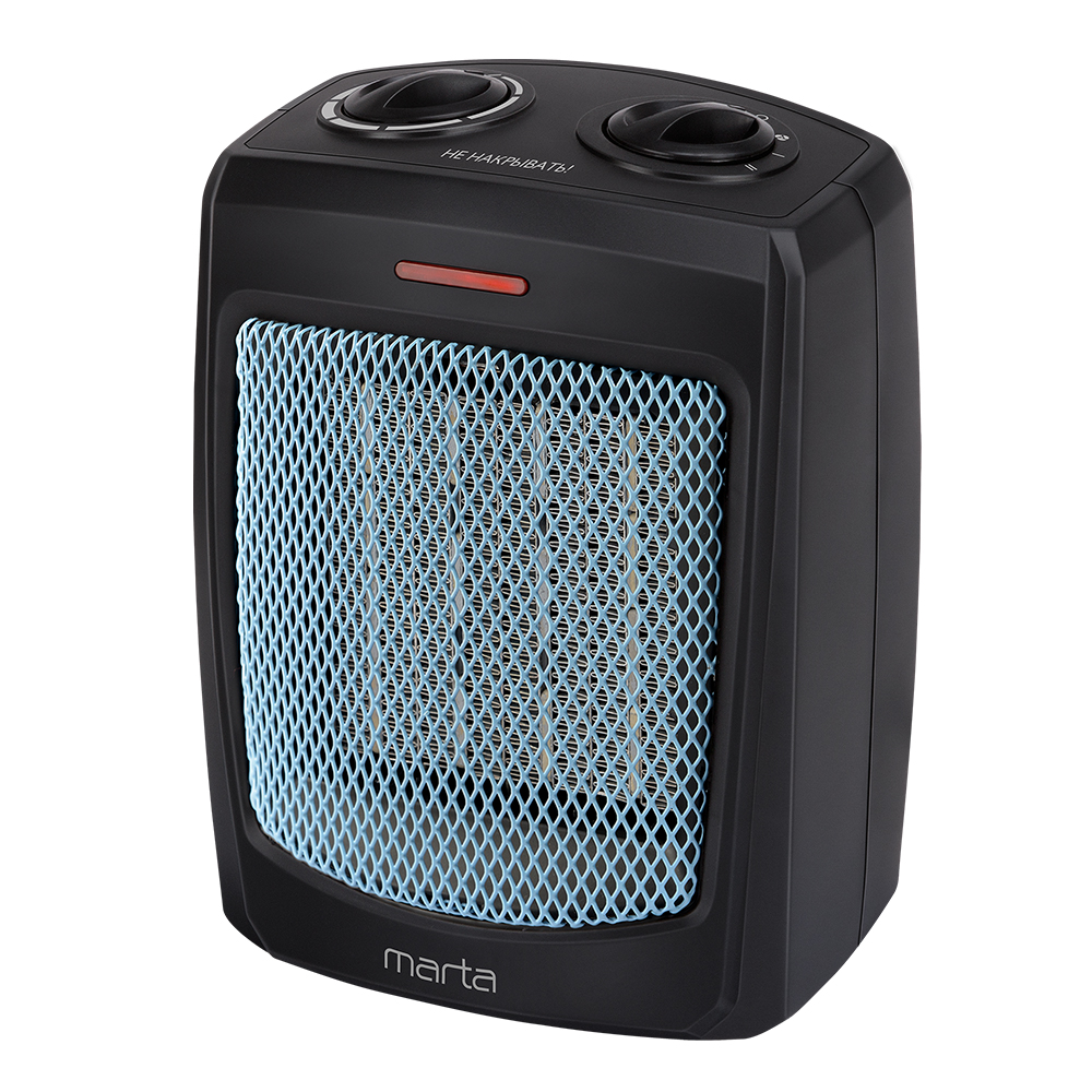 

Тепловентилятор Marta MT-2522 Black, Черный, MT-2522