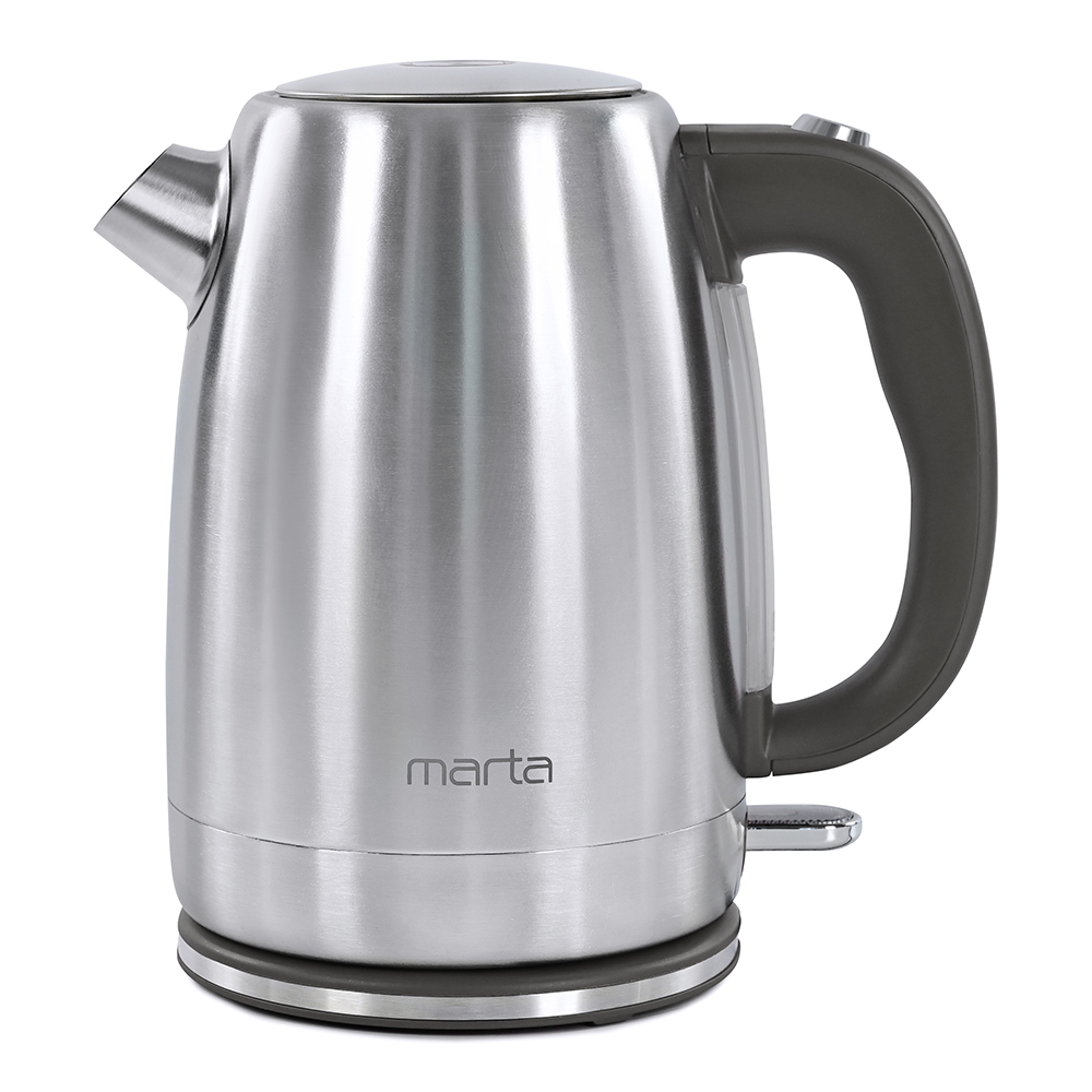 Чайник электрический Marta MT-4559 1.7 л серебристый, серый