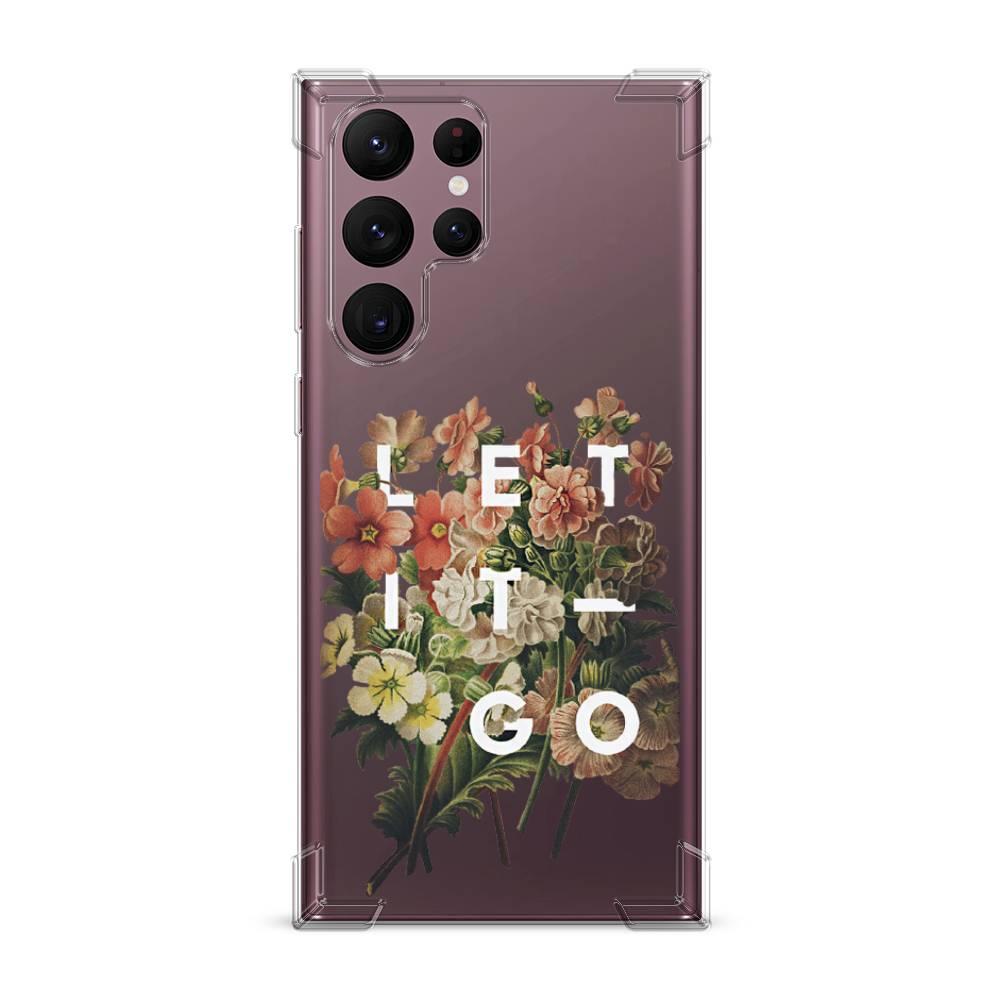 

Чехол Awog на Samsung Galaxy S22 Ultra / Самсунг S22 Ultra "Let it Go", Зеленый, 2104051-1