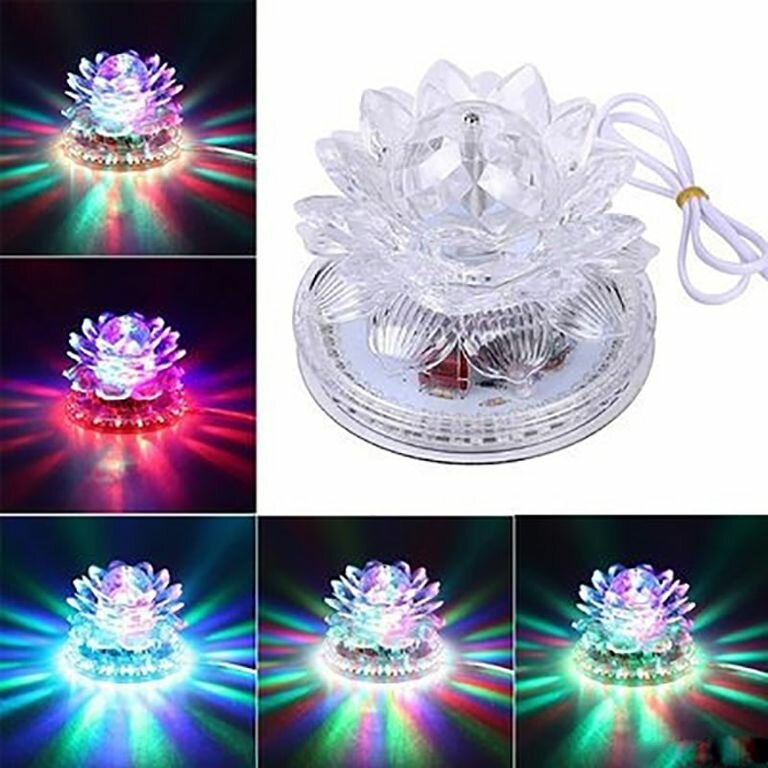 фото Ночник-музыкальная bluetooth колонка лотос waterdance magic ball light ripoma