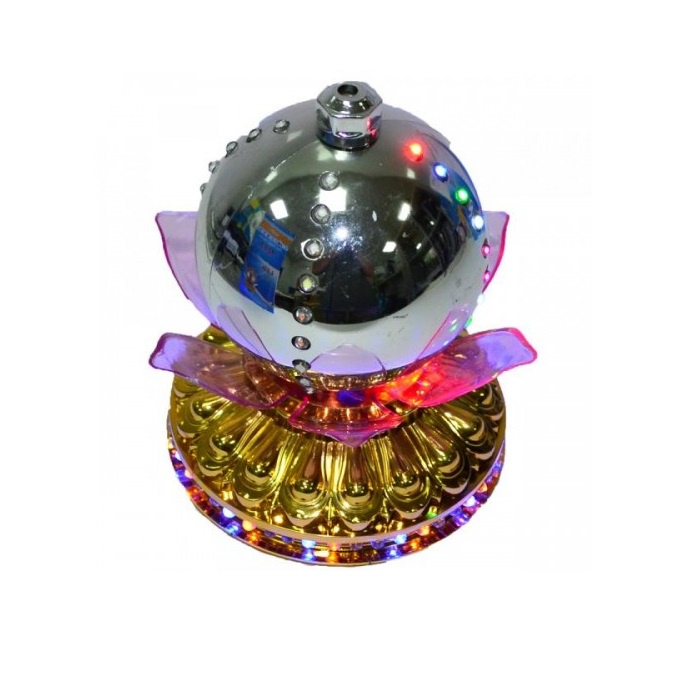 LED-светильник Лотос с шаром цветной 14 см