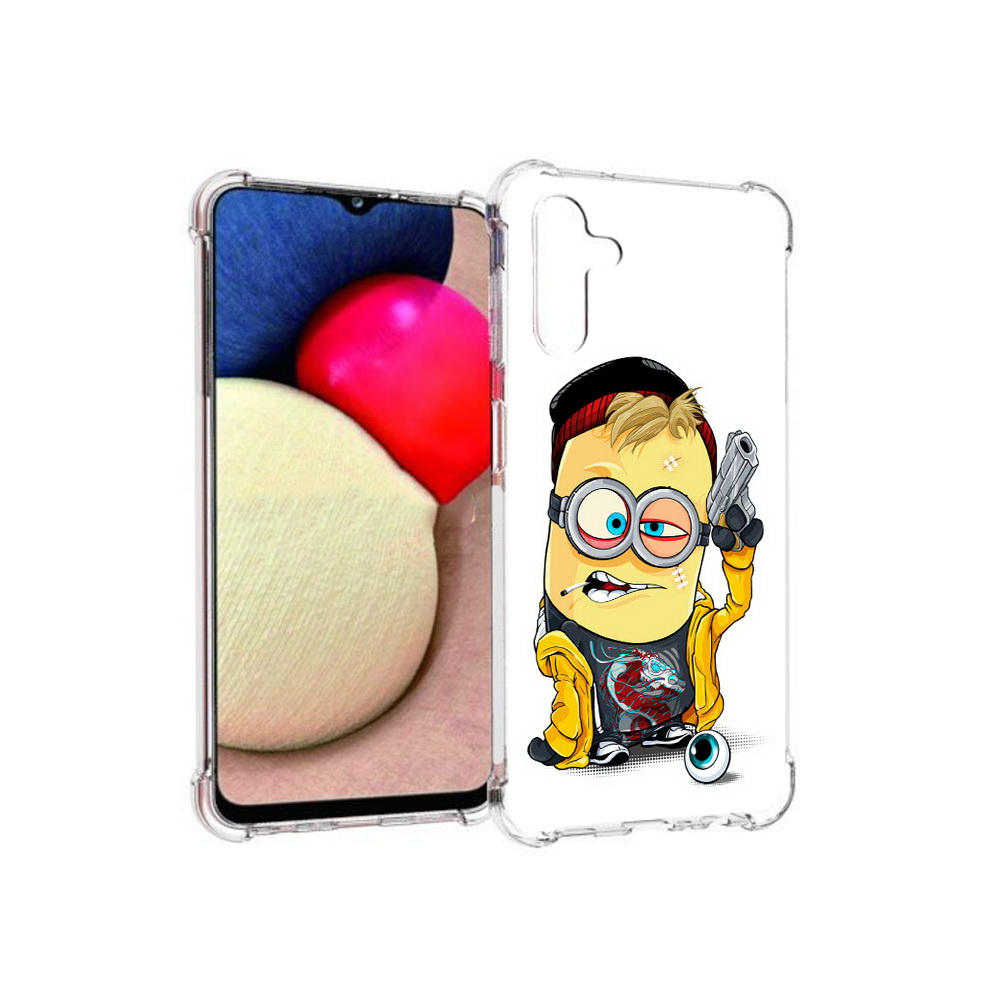 

Чехол MyPads Tocco для Samsung Galaxy A13 5G миньон бандит (PT172412.530.475), Прозрачный, Tocco