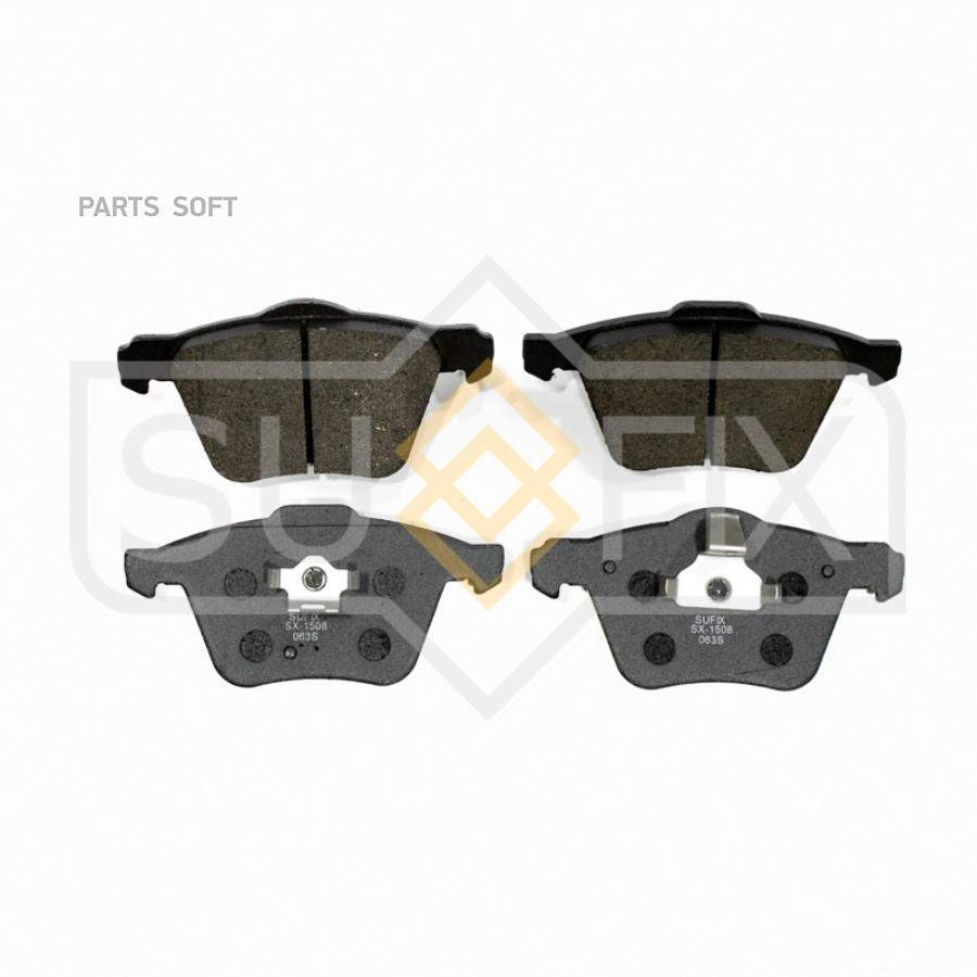

Тормозные колодки Sufix передние правые/левые дисковые sx1508