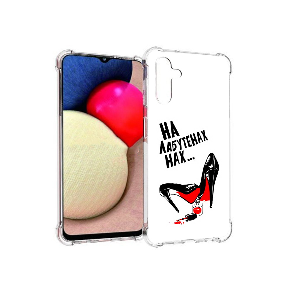 

Чехол MyPads Tocco для Samsung Galaxy A13 5G на лабутенах (PT172412.530.493), Прозрачный, Tocco