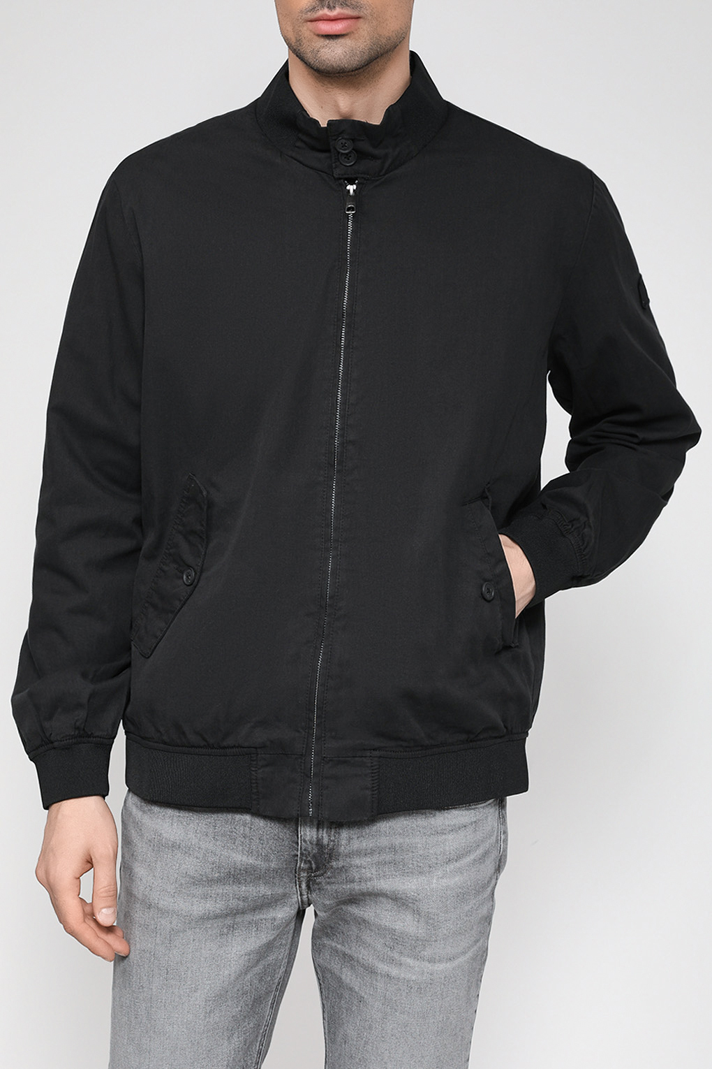 

Бомбер мужской Esprit Casual 023EE2G301 черный XL, 023EE2G301