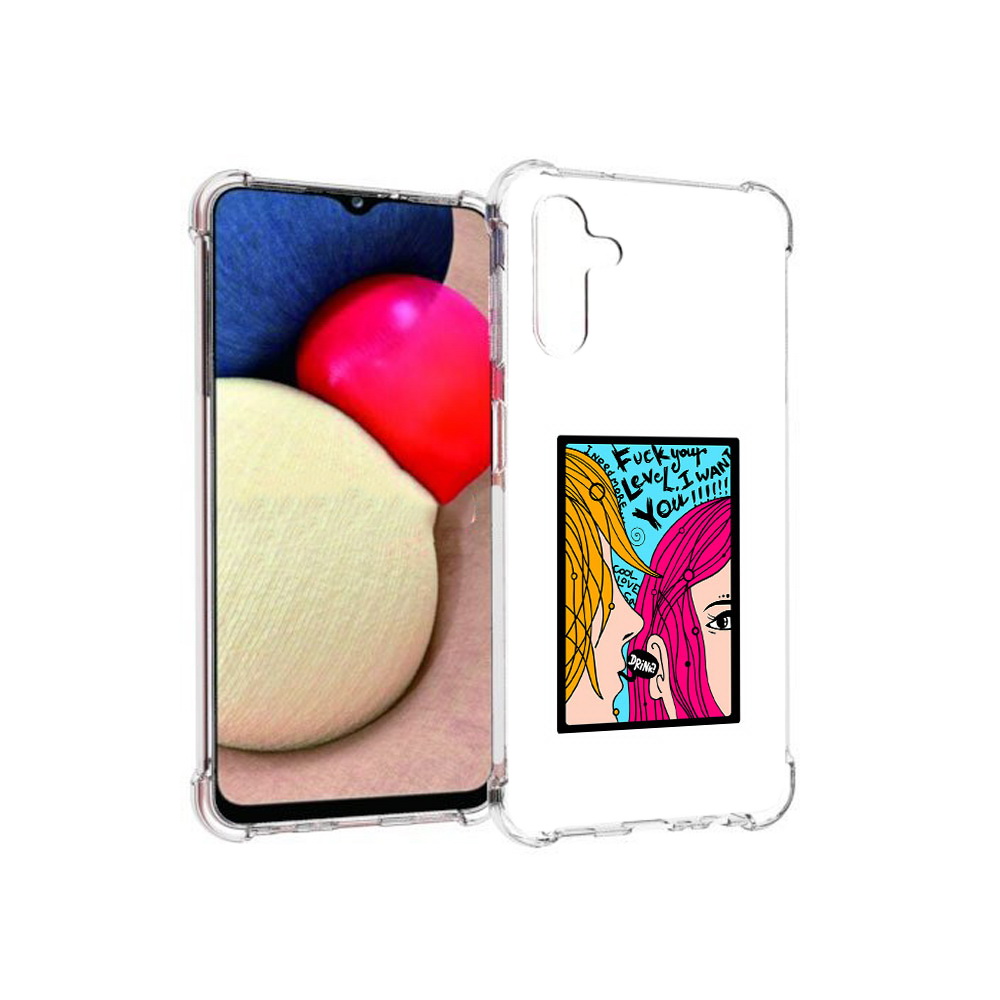 

Чехол MyPads Tocco для Samsung Galaxy A13 5G Выпьем (PT172412.530.51), Прозрачный, Tocco