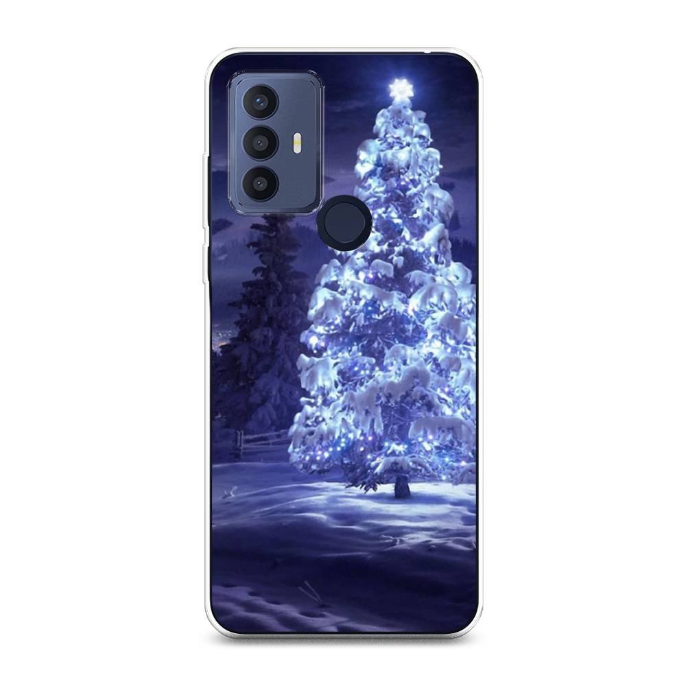 

Чехол для TCL 30E/30 SE/305/306 "Зима 4", Синий;черный;белый, 290450-2