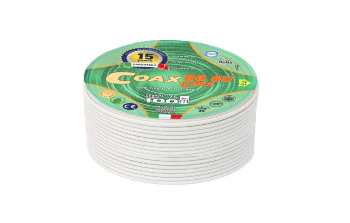 Кабель коаксиальный Ripo RG 6U coax plus (10м) 001-210053-10