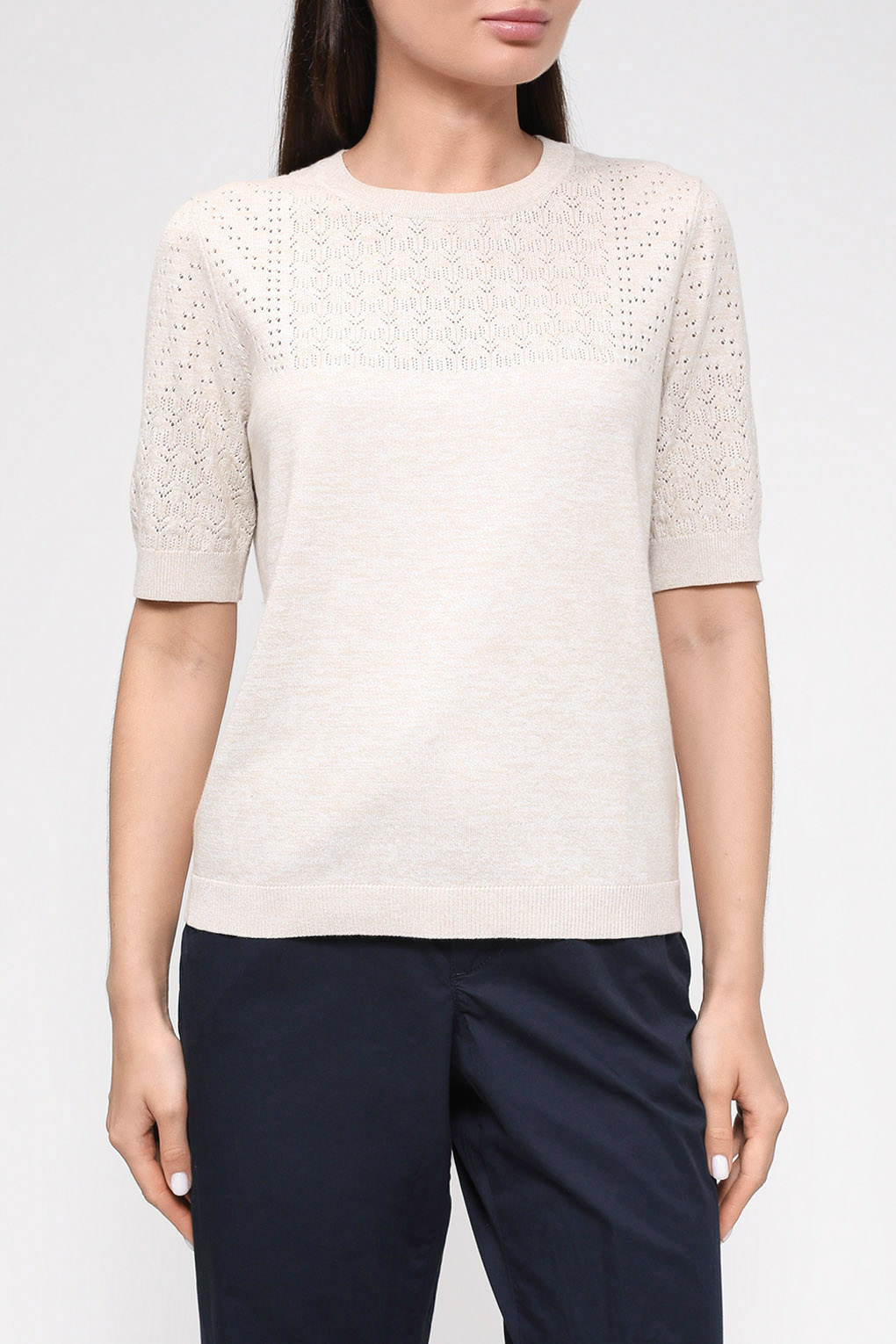 Джемпер женский Esprit Collection 023EO1I303 бежевый XL