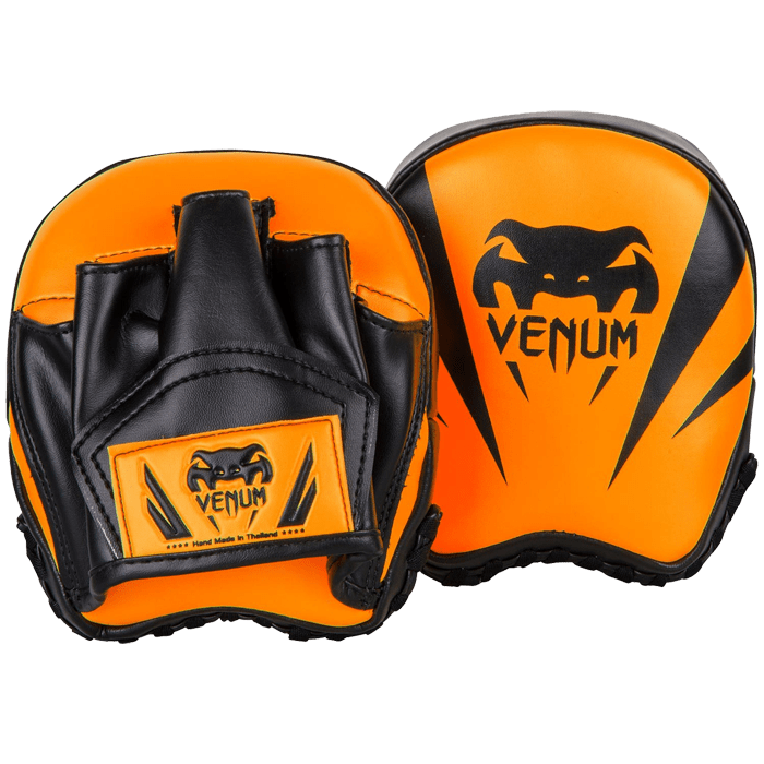 Тренерские лапы Venum Elite Mini Punch Mitts Orange/Black