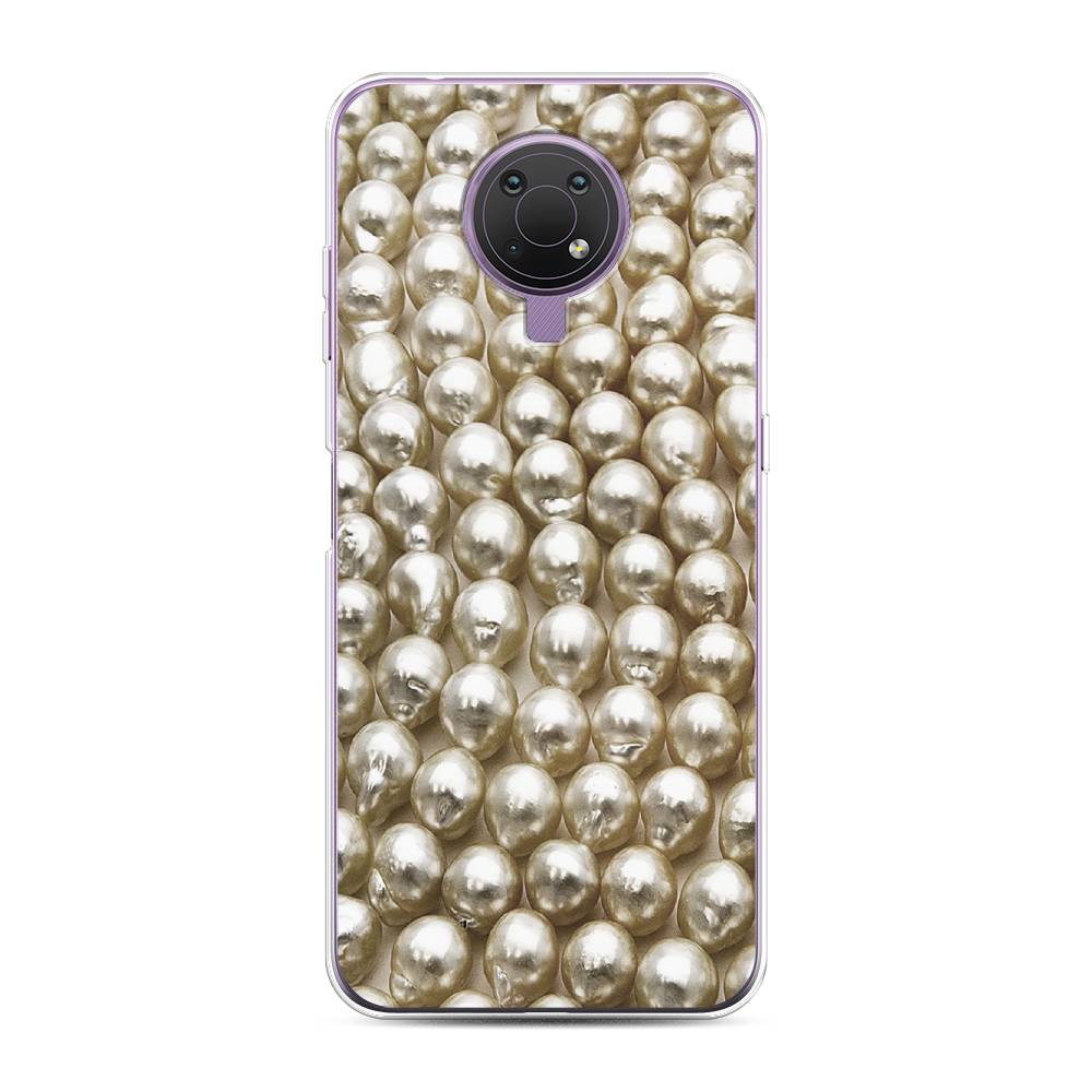 

Чехол на Nokia G20"Жемчуг", Бежевый, 124050-3