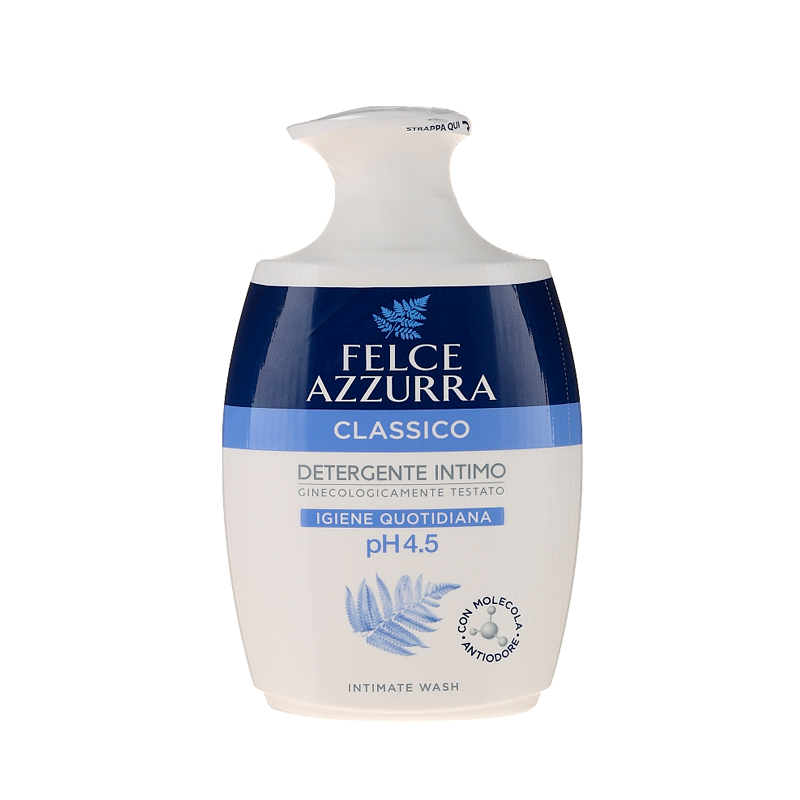 skinphoria крем гель для интимной гигиены intimate care wash 250 0 Гель для интимной гигиены Felce Azzurra Classic Intimate Wash 250 мл