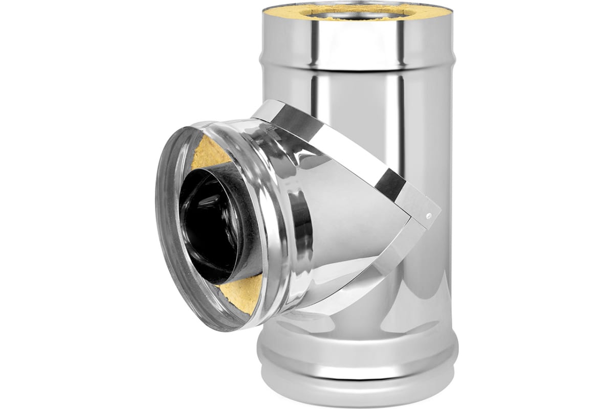 Везувий Сэндвич-тройник Нерж+Нерж AISI 430 0,8мм д.120х200 О-1200013