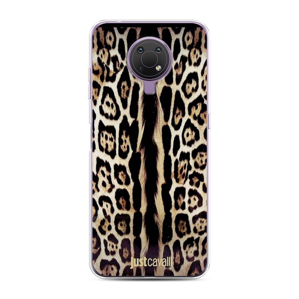 

Чехол на Nokia G20"Леопард кавалли", Черный;коричневый, 124050-1