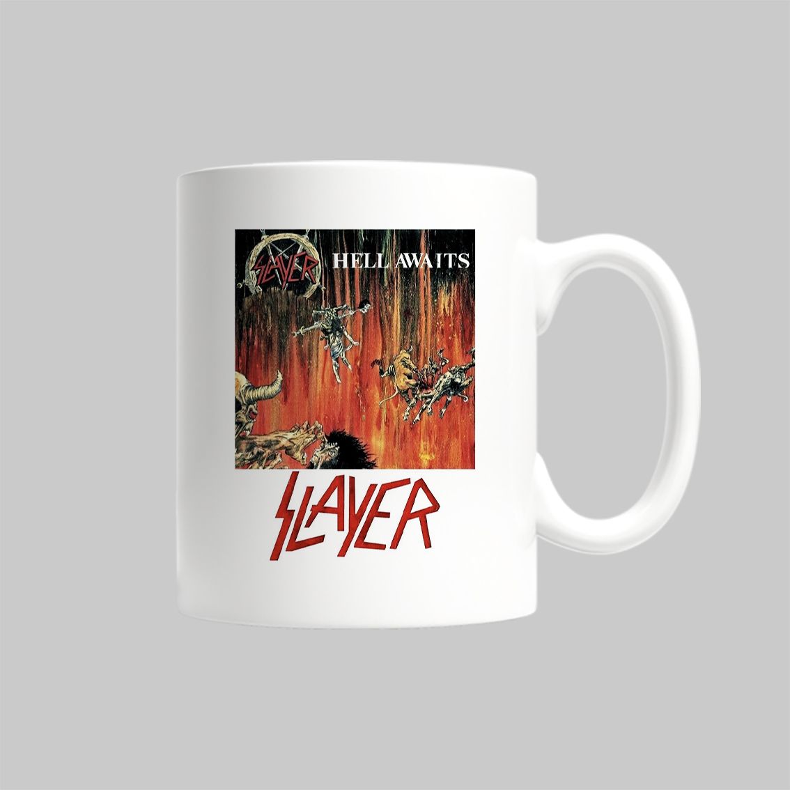 

Кружка Slayer Слэер рок атрибутика панк
