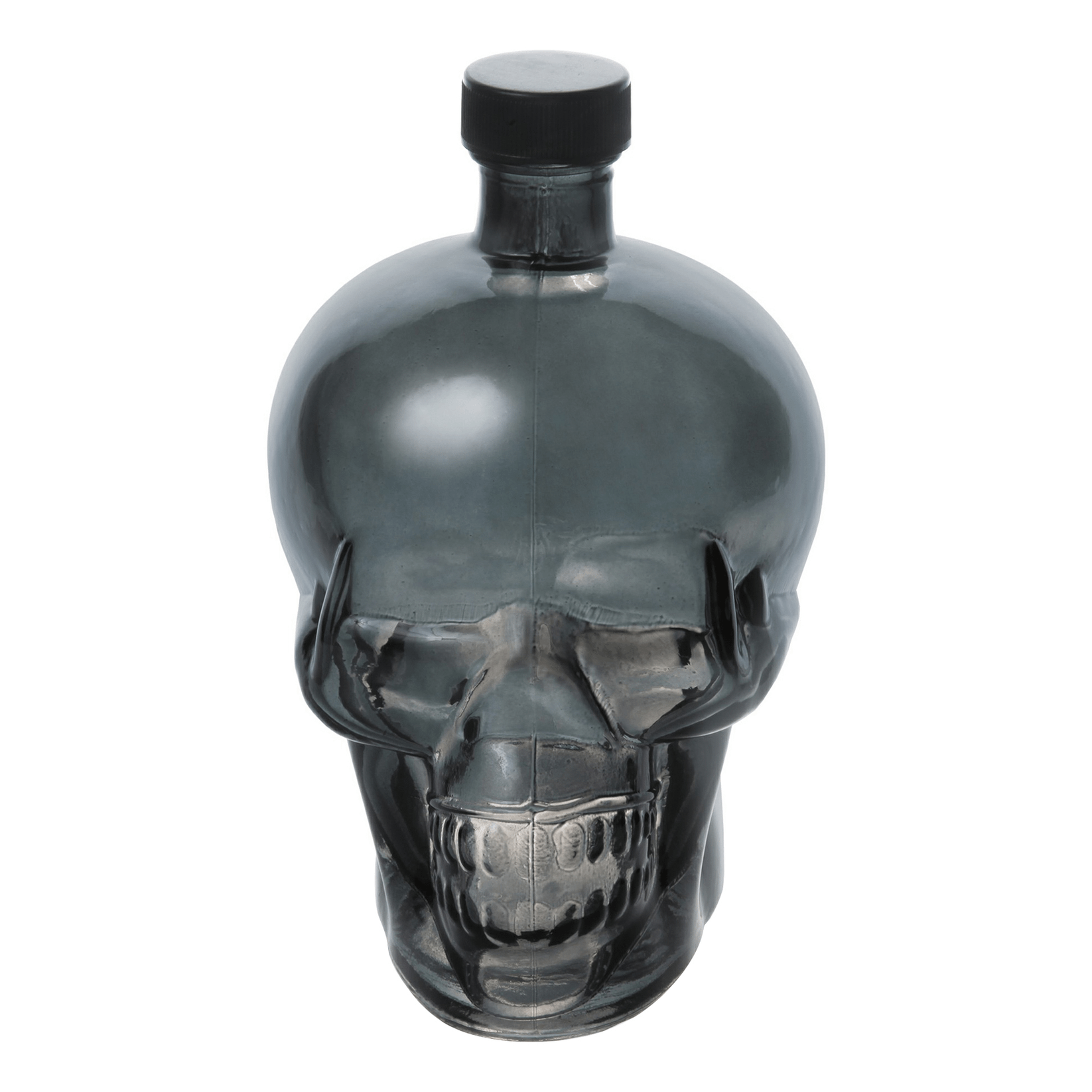 фото Бутылка для напитков череп 740 мл черная nobrand