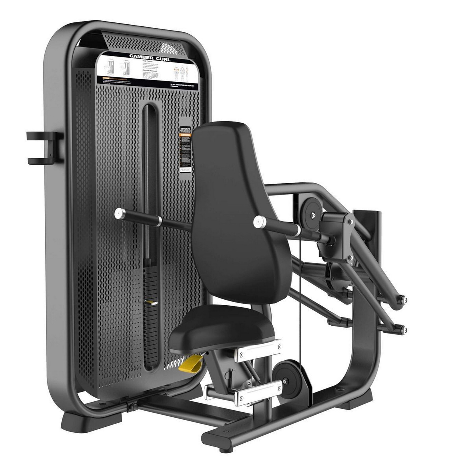 

Трицепс-машина. Имитация отжиманий (Seated Dip) DHZ E-7026. Стек 110 кг, Черный, E-7026