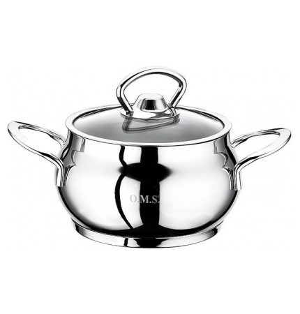 

Кастрюля 12х9 см 1,1 л O.M.S. Collection "SINGLE COOKWARE"/284389, SINGLE COOKWARE