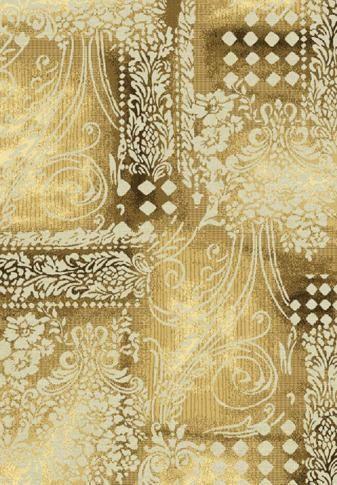

Ragolle Рельефный ковер из вискозы GENOVA GOLD 38230 6262 60 1х1.4м
